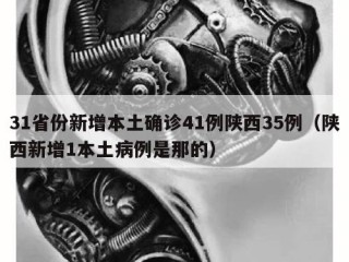 31省份新增本土确诊41例陕西35例（陕西新增1本土病例是那的）